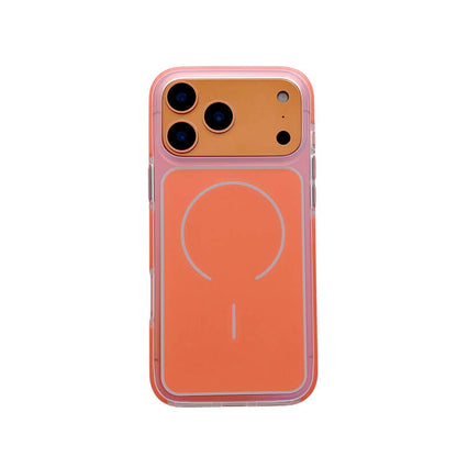 Compatible with iPhone 17 Aurora Pure Series Magsafe Phone Case