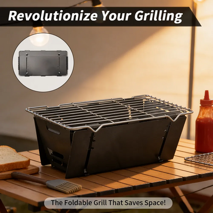 Portable Foldable Barbecue Grill – Lightweight BBQ for Camping & Picnics BST1041