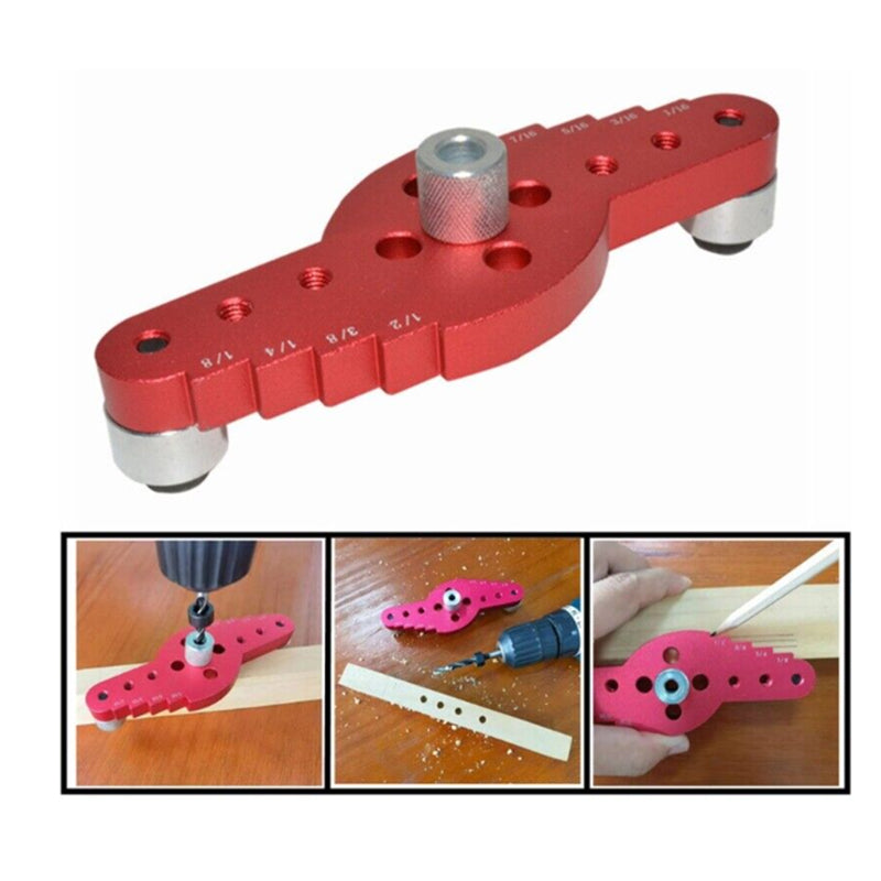 Woodworking center punching locator, wood board punching and marking two-in... 4