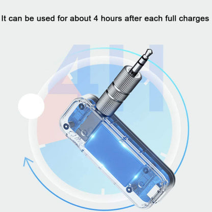 AUX Vehicle BT Receiver 2-in-1 BT Transmitters BT 5.0 Audio Adapter for Computer