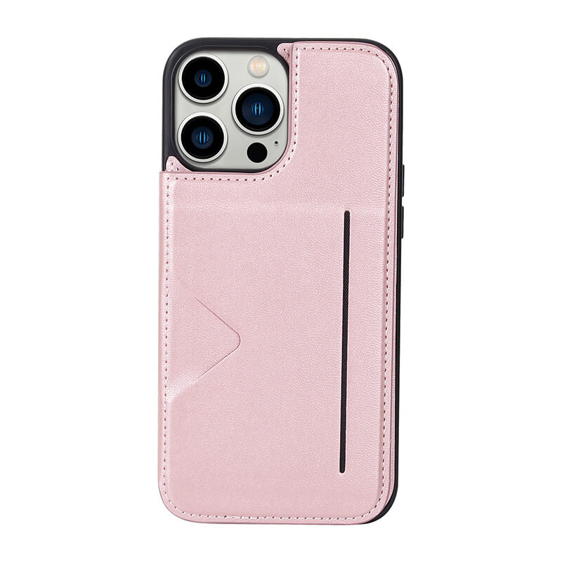Mika Series PU Leather Wallet Stand Compatible with iPhone 16 Pro Case with Magnetic Close