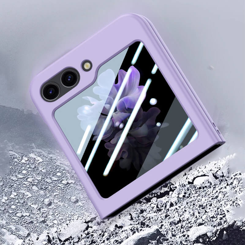 Slim Style Minimalist Phone Case Compatible with Samsung Galaxy Z Flip 7 2025