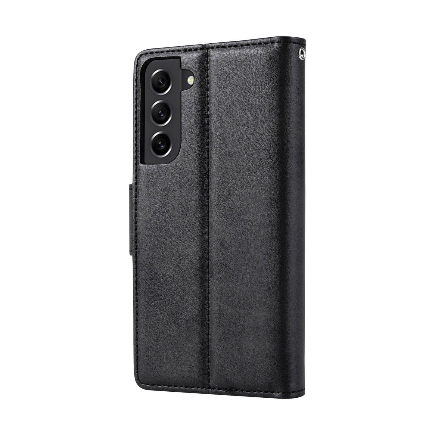 Compatible with Samsung S26 Plus 2026 Hanman Miro Leather 2-in-1 Wallet Case with Magnetic Back
