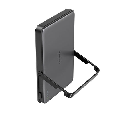 Acefast Magnetic Wireless Charging Power Bank with Stand 5000mAh M16