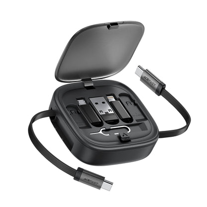 Acefast Multifunctional Retractable Charging Data Cable Box J3