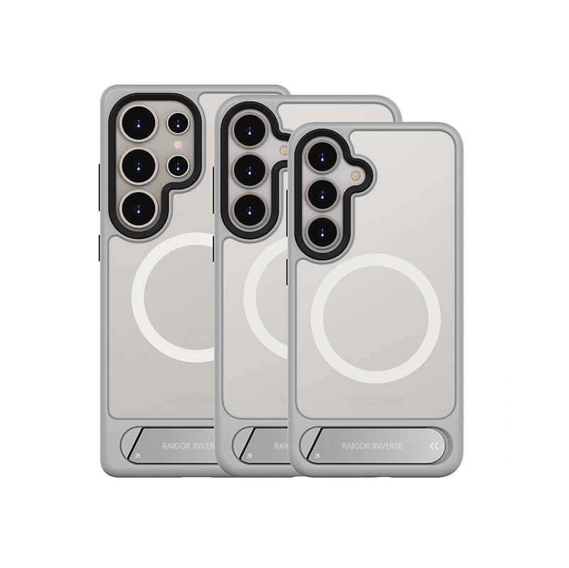 Compatible with Samsung S26 2026 Elvis Series All-Around Protection Magsafe Phone Case with Invisible Stand