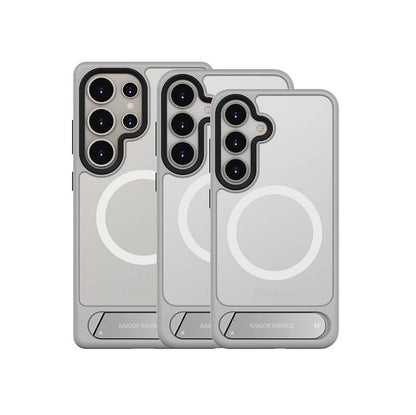 Compatible with Samsung S26 2026 Elvis Series All-Around Protection Magsafe Phone Case with Invisible Stand