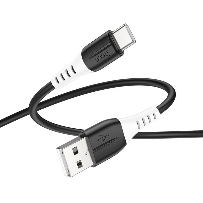 Hoco Silicone 3A Charging Data Cable USB to Type-C X82