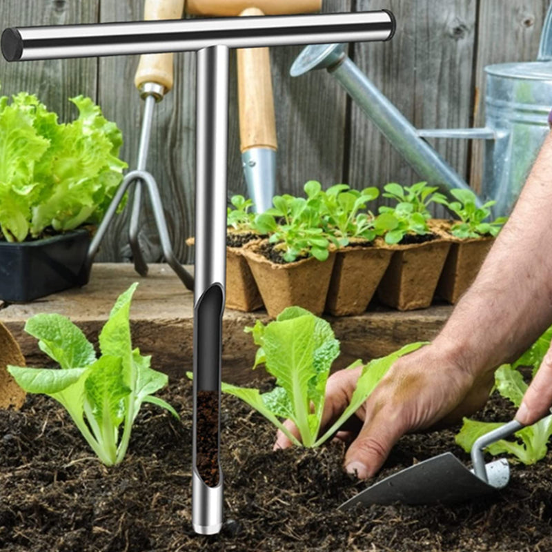 Soil Tube Sampler with Handle Comes Polished Inside Stainless Steel 304 12 inch