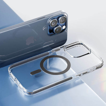 Transparent Airbag Shockproof Magnetic Compatible with Samsung Galaxy S24 Plus 2024 Case