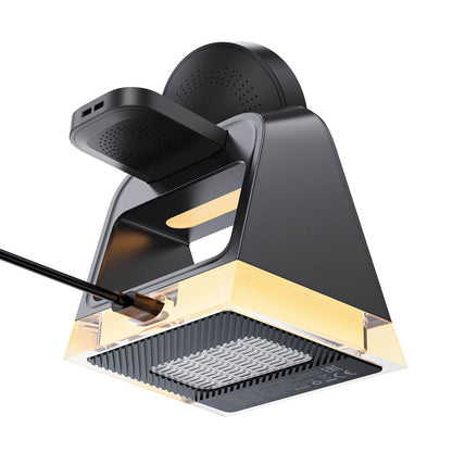 Acefast 3-in-1 15W Fast Wireless Magsafe Charging Stand with Ambient Light E17