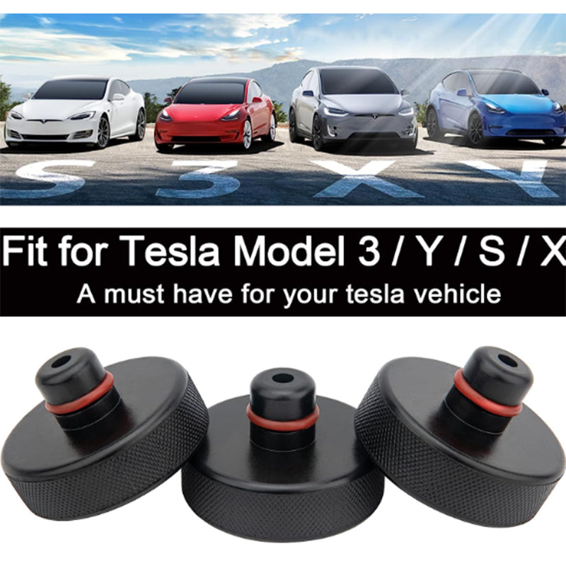Jack Pad Pucks for Tesla Model 3 Y S X Jack Lift Pad Adapter with Storage Case