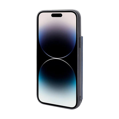Mika Series PU Leather Wallet Stand Compatible with iPhone 16 Pro Case with Magnetic Close