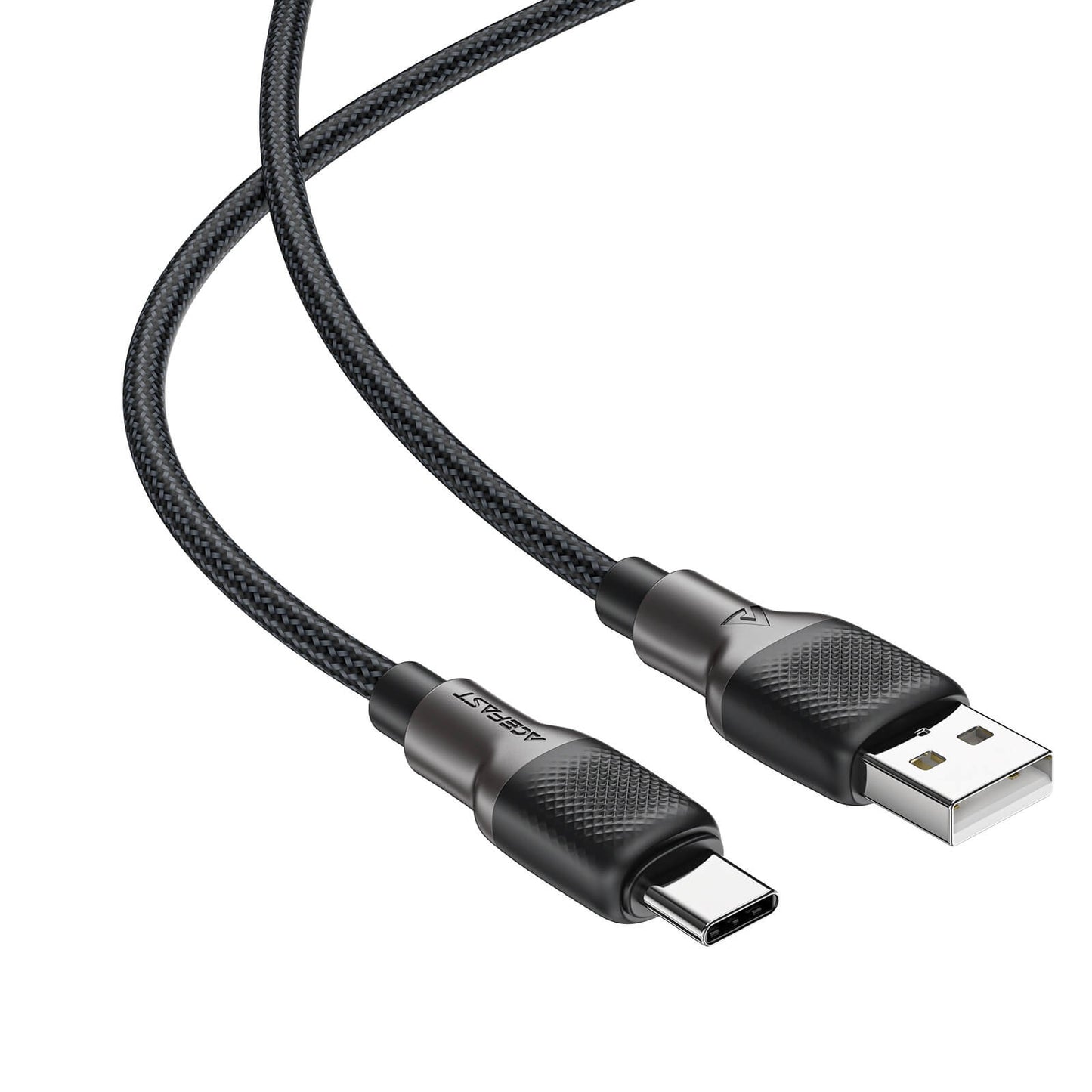 Acefast USB-A to Type-C Nylon Braided Charging Data Cable 1.2m