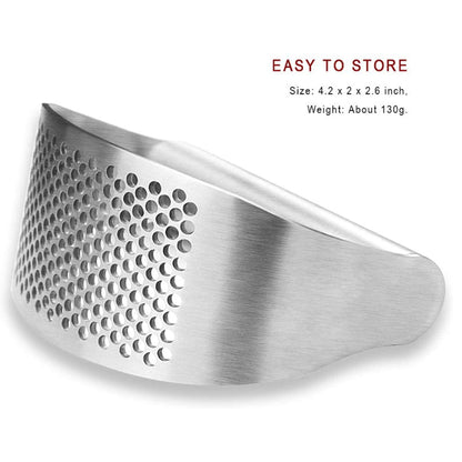 Garlic Press Rocker Stainless Steel Garlic Crusher