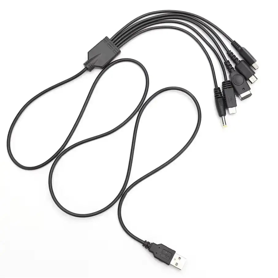 5-in-1 Fast Charging Cable | Multi-Connector USB Cable for Phone & Devices