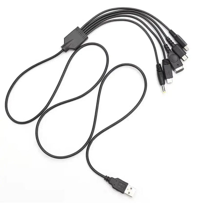 5-in-1 Fast Charging Cable | Multi-Connector USB Cable for Phone & Devices