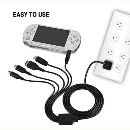 5-in-1 Fast Charging Cable | Multi-Connector USB Cable for Phone & Devices