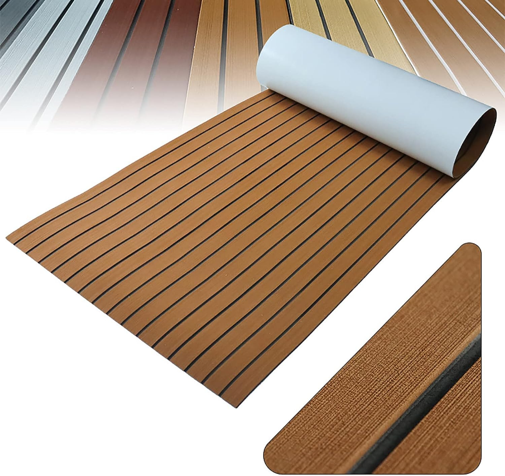 Marine Carpet Teak Boat Flooring Mat
