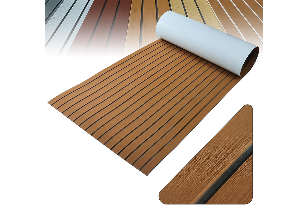 Marine Carpet Teak Boat Flooring Mat