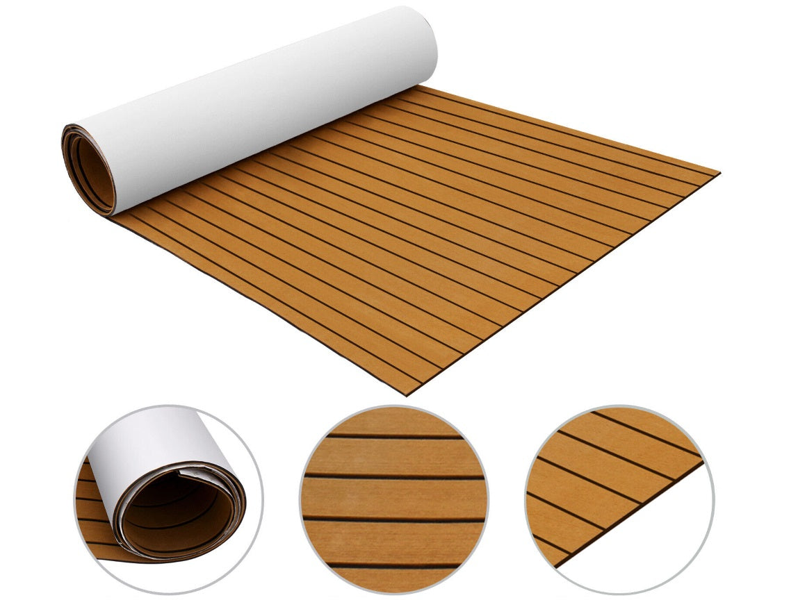Marine Carpet Teak Boat Flooring Mat