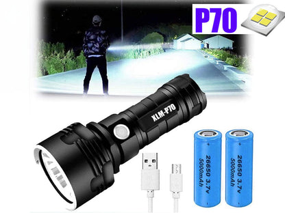 Tactical Flashlight LED Hunting Torch