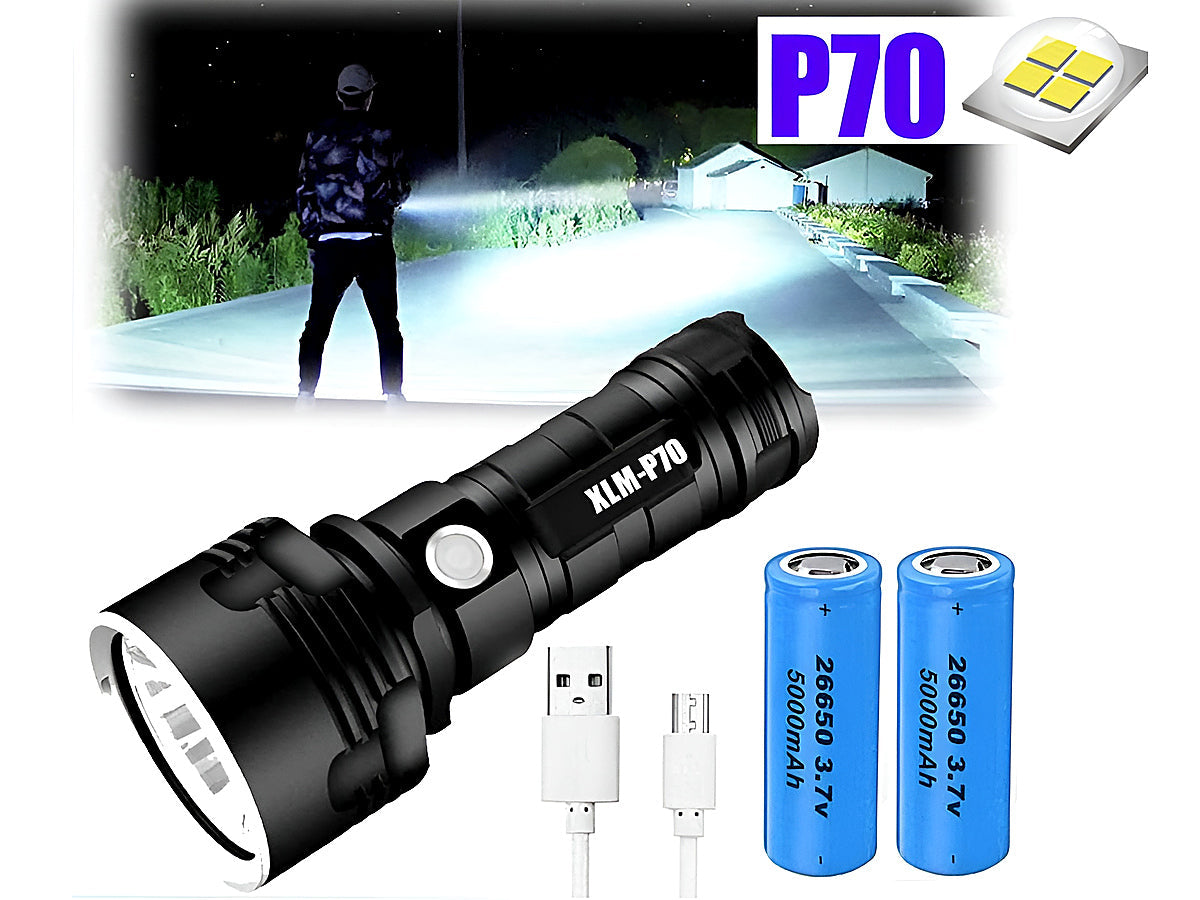 Tactical Flashlight LED Hunting Torch