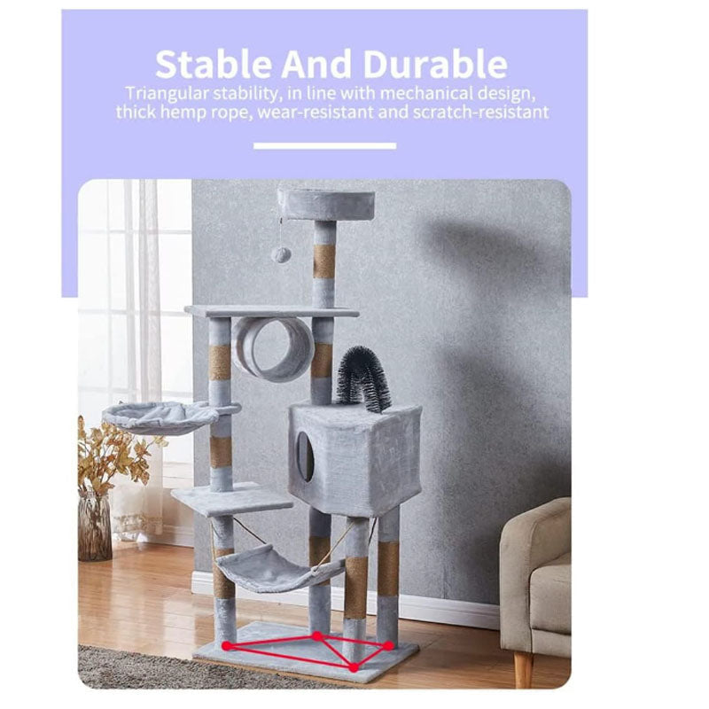 Cat Toys Pet Cat Tower Condo Cat Tower 150 CM Promo
