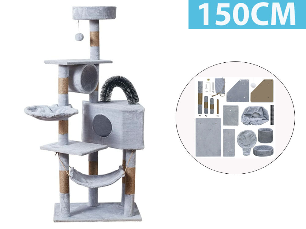 Cat Toys Pet Cat Tower Condo Cat Tower 150 CM Promo