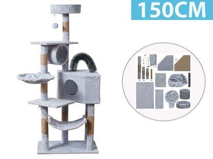 Cat Toys Pet Cat Tower Condo Cat Tower 150 CM Promo