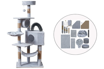 Cat Toys Pet Cat Tower Condo Cat Tower 150 CM Promo