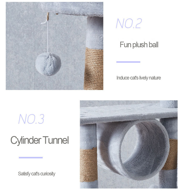 Cat Toys Pet Cat Tower Condo Cat Tower 150 CM Promo