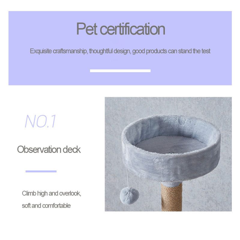 Cat Toys Pet Cat Tower Condo Cat Tower 150 CM Promo