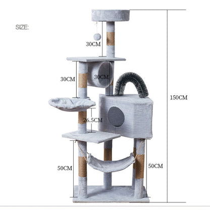 Cat Toys Pet Cat Tower Condo Cat Tower 150 CM Promo