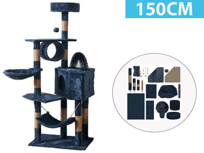 Cat Toys Pet Cat Tower Condo Cat Tower 150 CM Promo