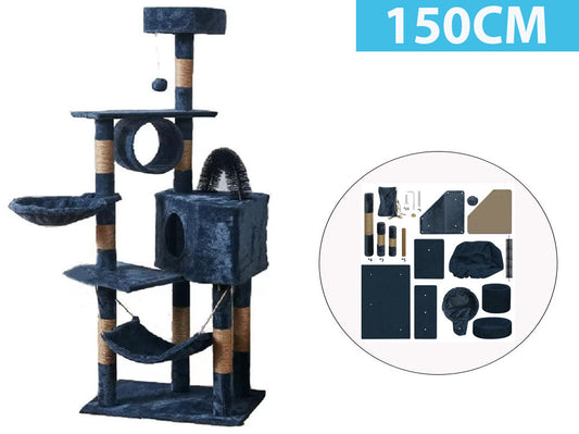 Cat Toys Pet Cat Tower Condo Cat Tower 150 CM Promo