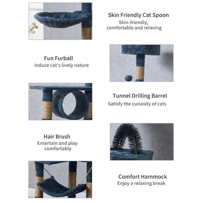 Cat Toys Pet Cat Tower Condo Cat Tower 150 CM Promo