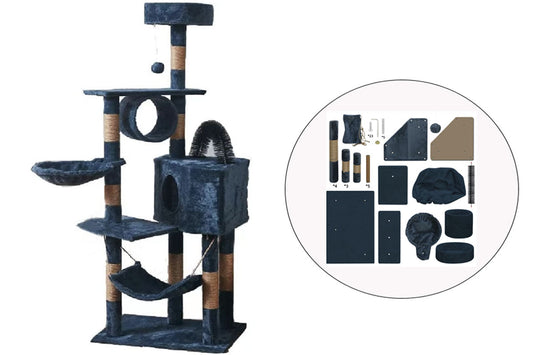 Cat Toys Pet Cat Tower Condo Cat Tower 150 CM Promo
