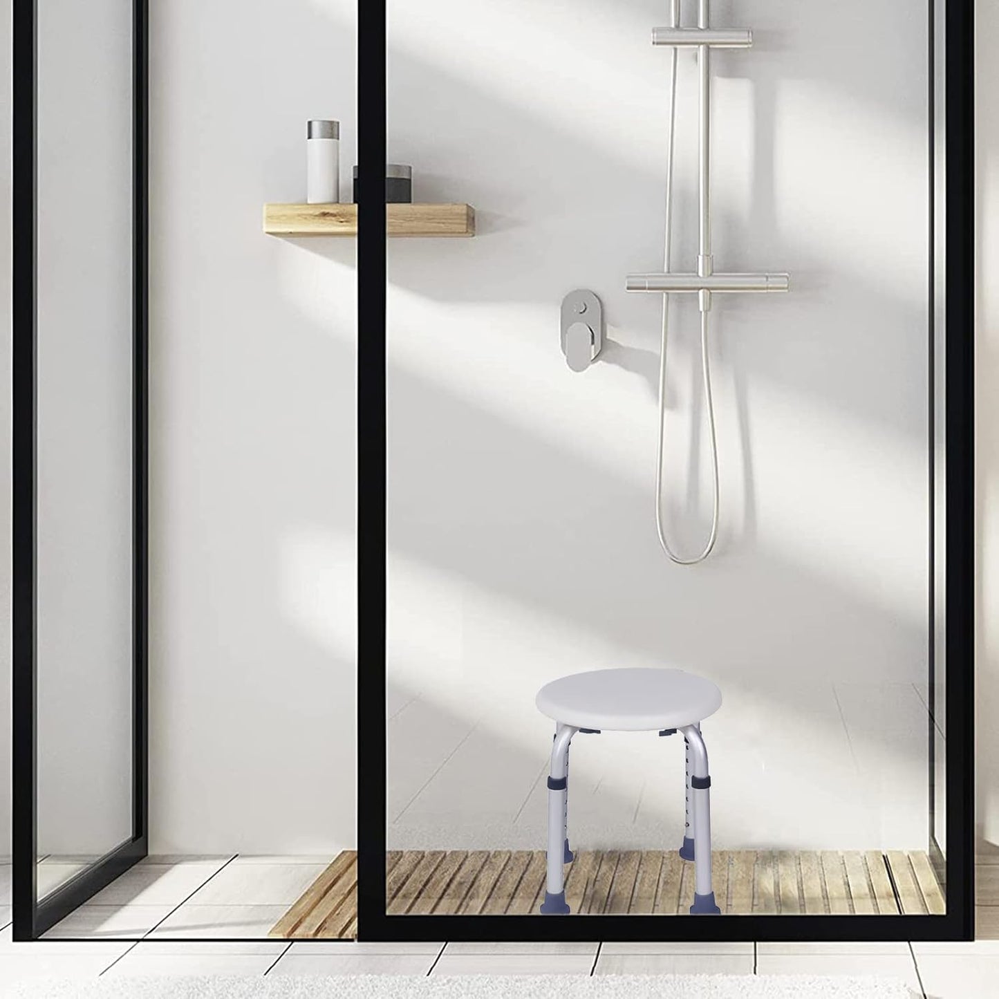 Shower Stool Height Adjustable