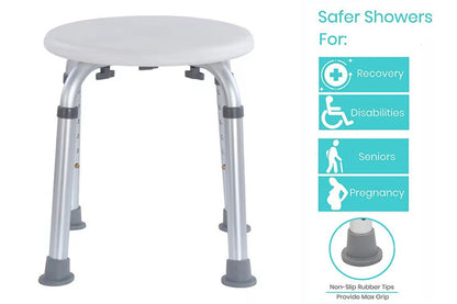 Shower Stool Height Adjustable