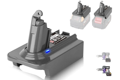 Dewalt to Dyson V6 Battery Adapter Converter