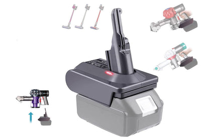 Makita to Dyson Battery Adapter For V7/V8 Series Vacuum Cleaner Adapter Converter