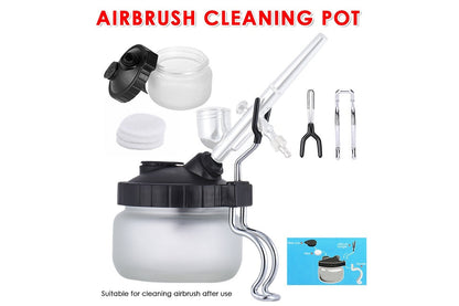 Airbrush Cleaning Pot