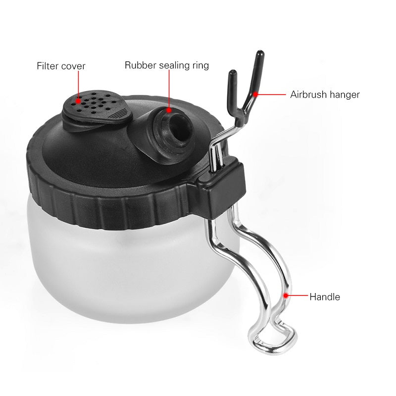 Airbrush Cleaning Pot