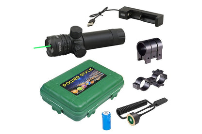 Tactical Green Laser Sight Rifle Dot Scope