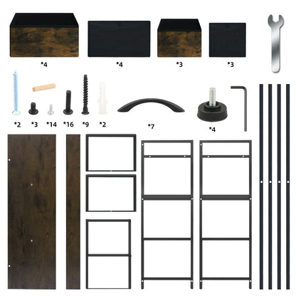 Tallboy with Drawers Chest of Drawers