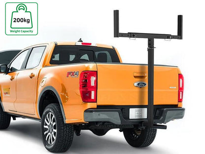 2" Hitch Mount Truck Bed Extender 200KG Load Capacity