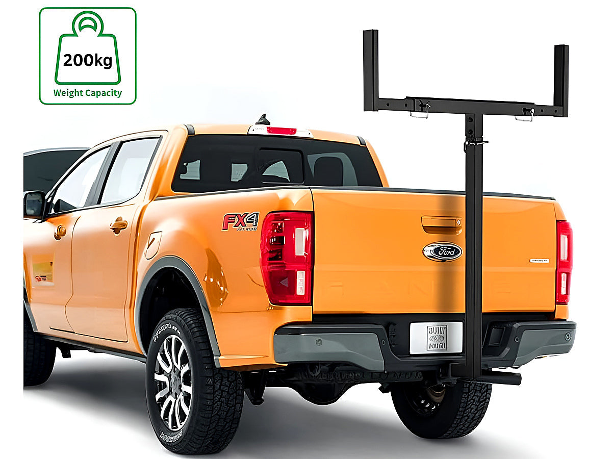 2" Hitch Mount Truck Bed Extender 200KG Load Capacity