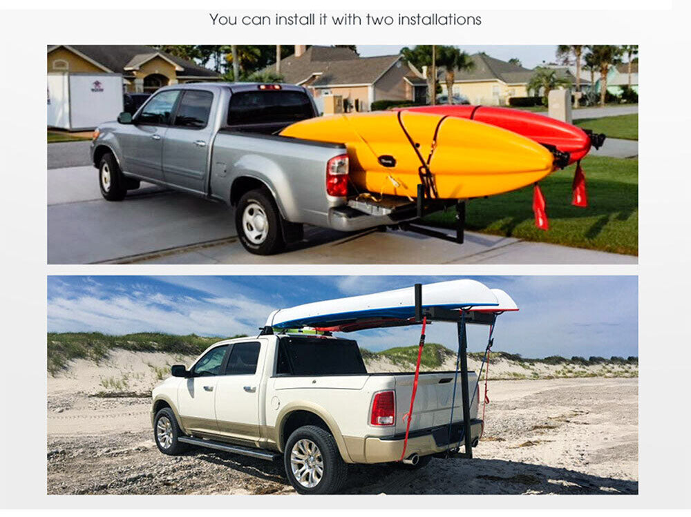 2" Hitch Mount Truck Bed Extender 200KG Load Capacity