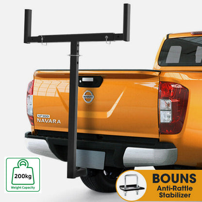 2" Hitch Mount Truck Bed Extender 200KG Load Capacity